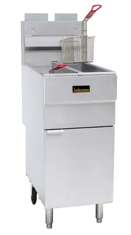 Click Here To Enlarge This Photo Of Infernus 4  twin burner gas fryer